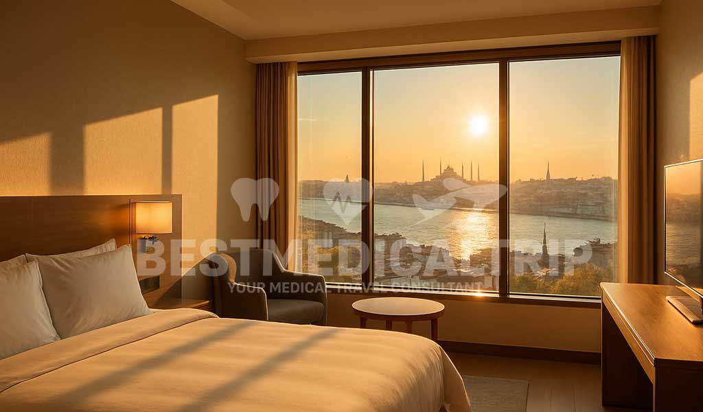 Modern Hotel Room in Istanbul