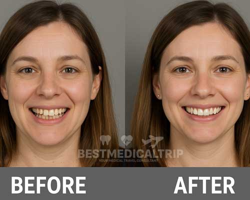 Melisa Whitening Result