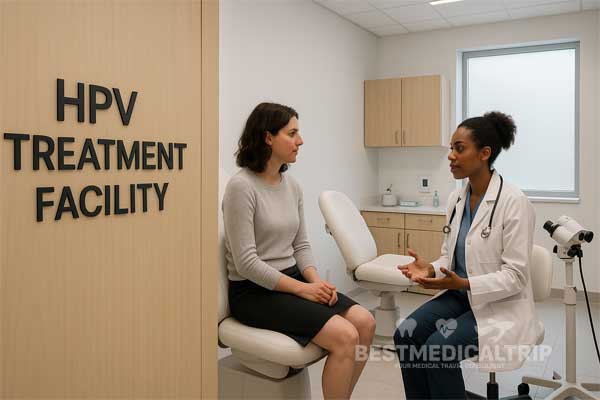 Modern HPV treatment facility