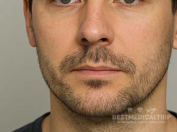 Mustache Transplant Result